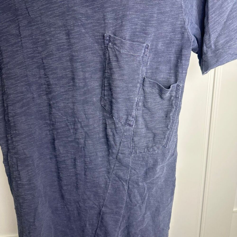 Wilt (MSRP $160) Shifted Pocket Tee Tunic in Blue Small (w1) - Picture 5 of 11